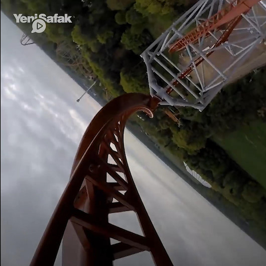 Dünyanın en korkunç Roller Coaster'ı