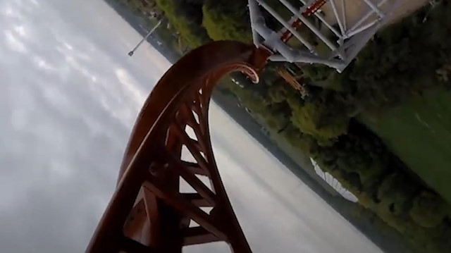 Dünyanın en korkunç Roller Coaster'ı