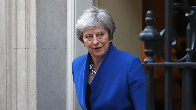 Britain's Prime Minister Theresa May