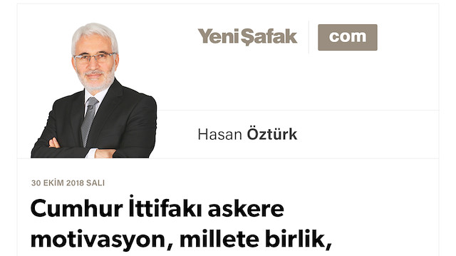 Cumhur İttifakı askere motivasyon, millete birlik, devlete dirlik getirmedi mi