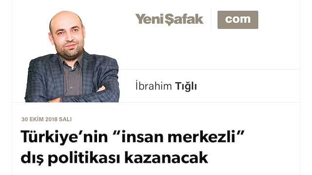 Türkiye’nin “insan merkezli” dış politikası kazanacak