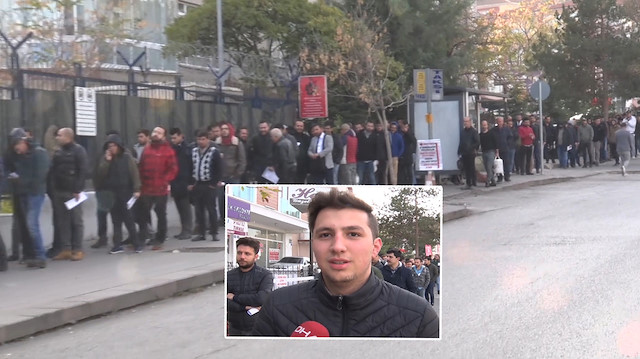 Bedelli askerlik kuyruğu bekleyen genç: Soğuktan ismimi unuttum