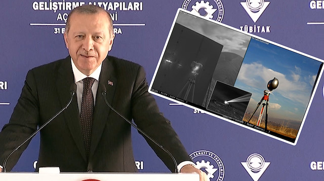 Erdoğan tarihi projeleri test etti
