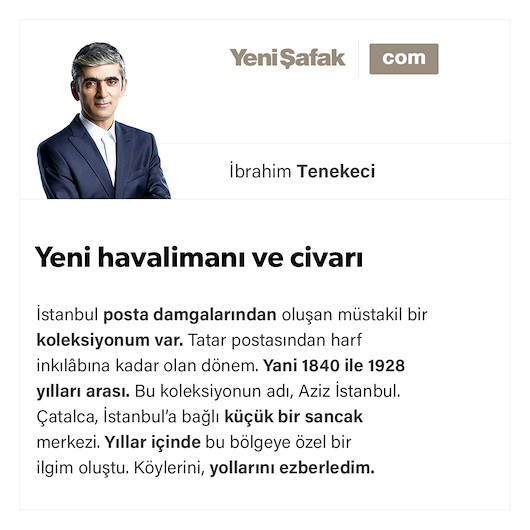 Yeni havalimanı ve civarı