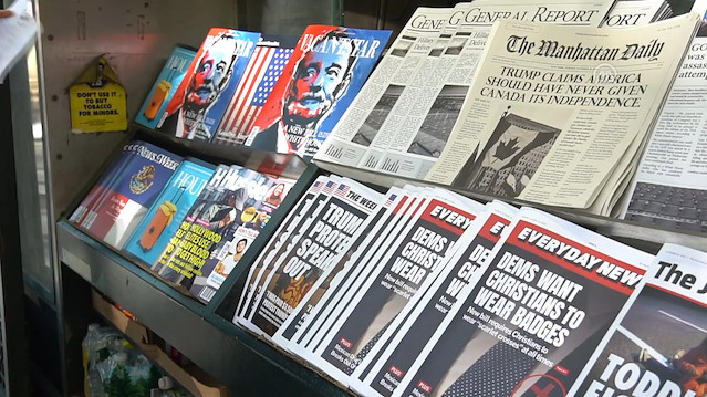 First-ever misinformation news-stand opened in New York