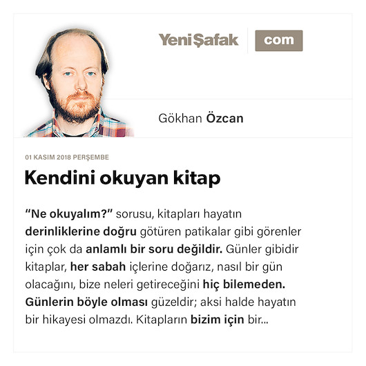 Kendini okuyan kitap