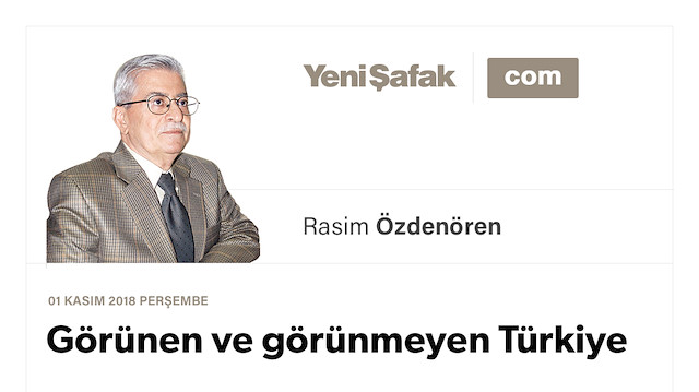 Görünen ve görünmeyen Türkiye
