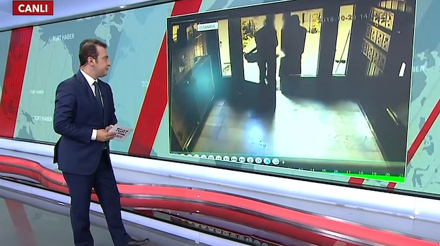 Haber spikeri canlı yayın yaparken evine hırsız girdi