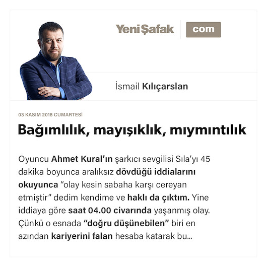 Bağımlılık, mayışıklık, mıymıntılık