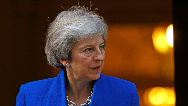 Britain's Prime Minister Theresa May 