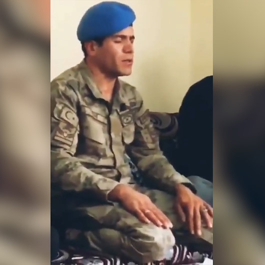Şehidin silah arkadaşından muhteşem Haşr suresi kıraati