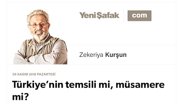 Türkiye’nin temsili mi, müsamere mi?
