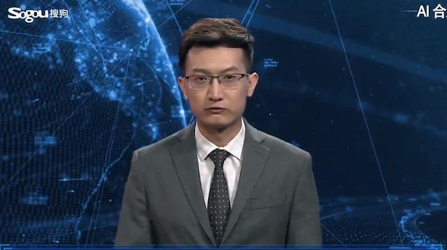 Dünyada bir ilk: Robot haber sunucusu