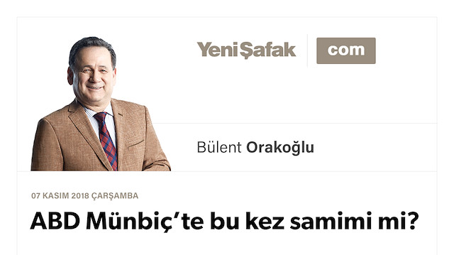 ABD Münbiç’te bu kez samimi mi?