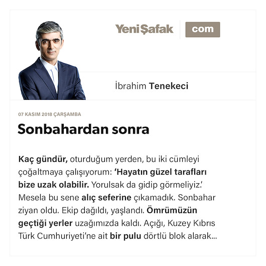 Sonbahardan sonra