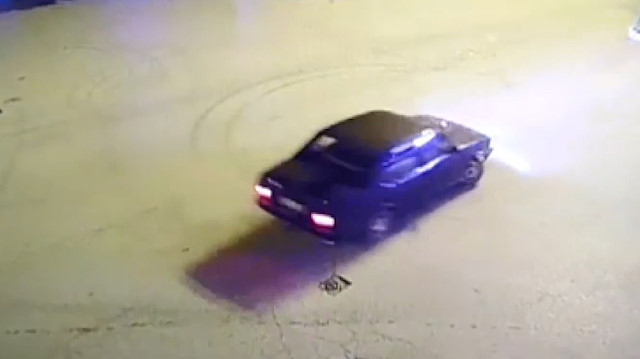 MOBESE önünde drift şovun cezası ağır oldu