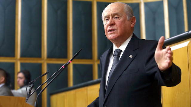 Milliyetçi Hareket Partisi Genel Başkanı Devlet Bahçeli