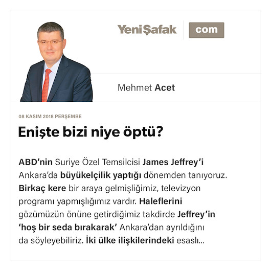 Enişte bizi niye öptü?