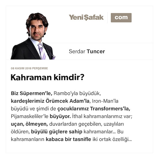Kahraman kimdir?