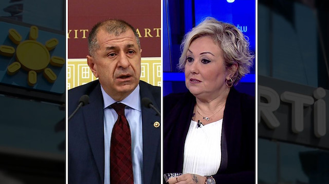 Ümit Özdağ ve Şengül Hablemitoğlu.