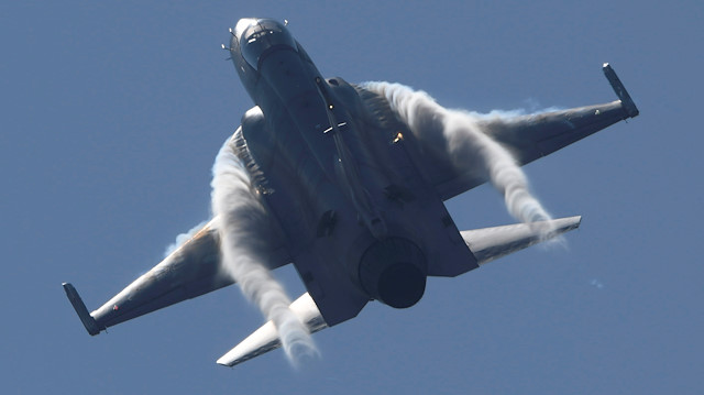 A JF-17 Thunder fighter jet of Pakistan Air Force performs during the China International Aviation and Aerospace Exhibition, or Zhuhai Airshow, in Zhuhai, Guangdong province, China November 6, 2018. 