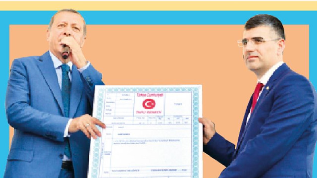 Sultanbeyli’de tapu sevinci yaşanıyor.