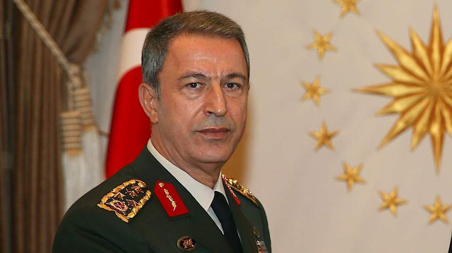 Turkish Defense Minister Hulusi Akar