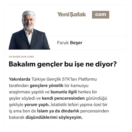 Bakalım gençler bu işe ne diyor?