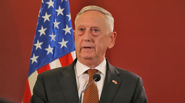 U.S. Defense Secretary Jim Mattis