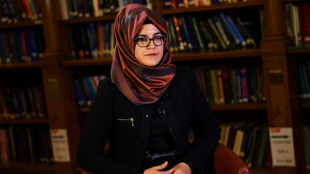 Suudi Arabistan'ın İstanbul Başkonsolosluğu'nda öldürülen Suudi gazeteci Cemal Kaşıkçı’nın nişanlısı Hatice Cengiz