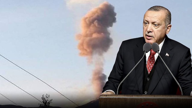 Cumhurbaşkanı Erdoğan, Hakkari'deki patlamaya ilişkin konuştu.