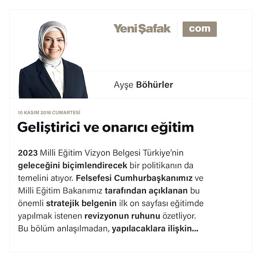 Geliştirici ve onarıcı eğitim