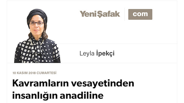 Kavramların vesayetinden insanlığın anadiline