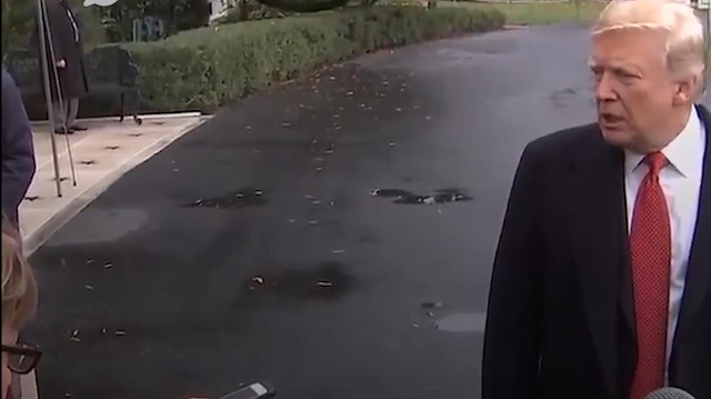 Trump yine gazeteci azarladı
