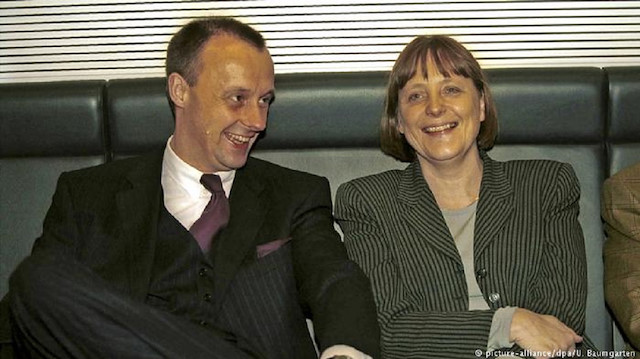 Friedrich Merz ve Angela Merkel