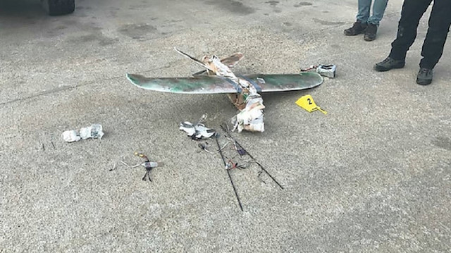 PKK terror oganization uses model planes loaded with explosives
