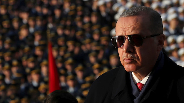Cumhurbaşkanı Recep Tayyip Erdoğan.