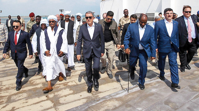 ​زيارة أكار لسواكن الخطوة الأولى نحو قاعدة تركية في السودان