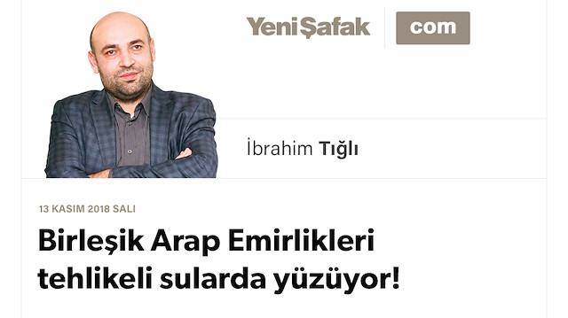 Birleşik Arap Emirlikleri tehlikeli sularda yüzüyor!
