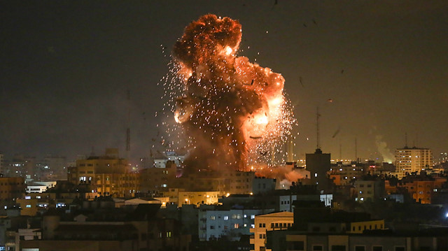 Israeli jets hit Al-Aqsa TV in Gaza

