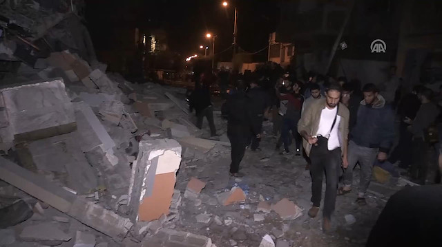 Israeli jets destroy HQ of Hamas-run TV station