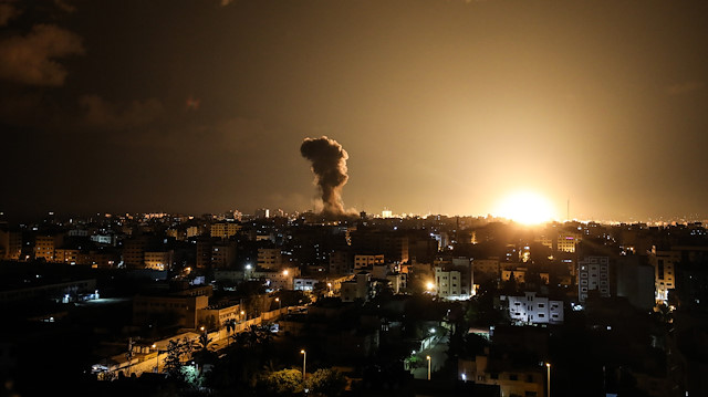 Israeli jets hit Al-Aqsa TV in Gaza

