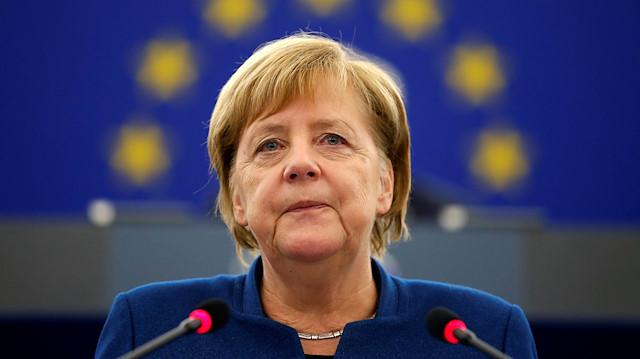 German Chancellor Angela Merkel