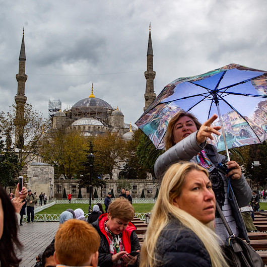 6 minaresiyle meşhur Sultanahmet Cami'nin son hali herkesi şaşırtıyor