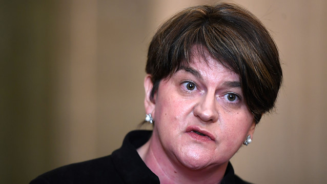DUP Leader Arlene Foster 