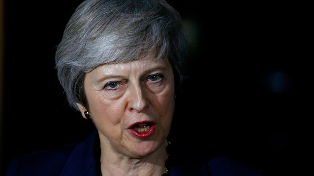 Britain's Prime Minister Theresa May