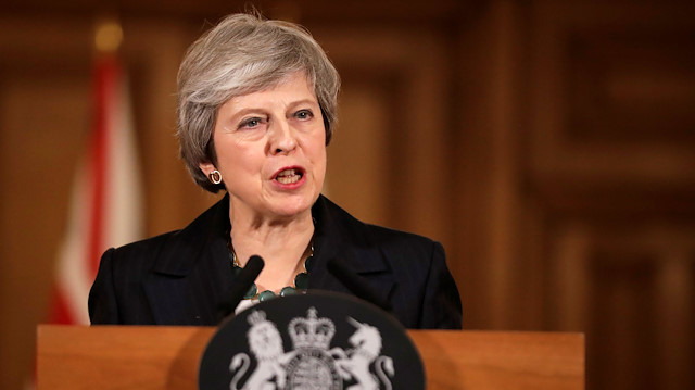 Britain's Prime Minister Theresa May 
