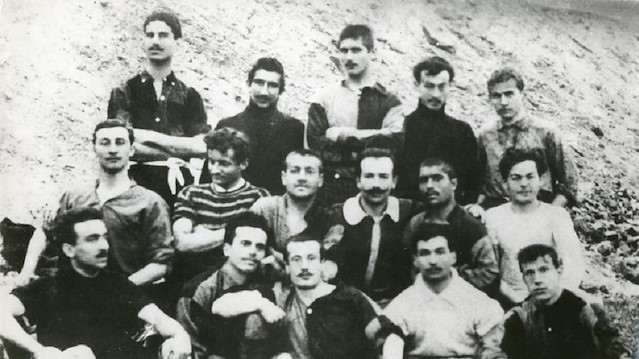 Galatasaray'ın bilinen ilk fotosu. 