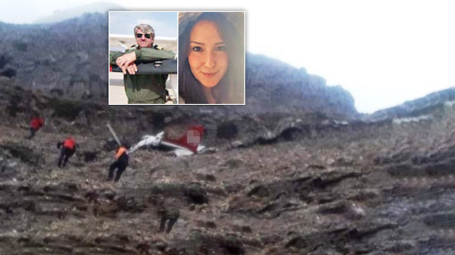 Pilot Hamdi Yılmaz ve öğrencisi Merve Altun
