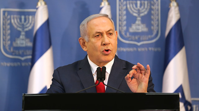 Israel's Prime Minister Benjamin Netanyahu 